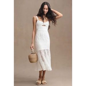 Free People Saylor Leslie Midi Dress Size M